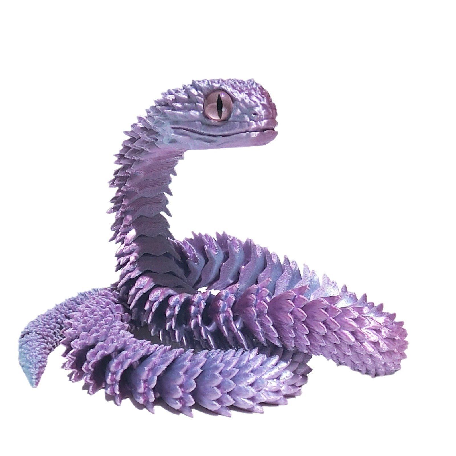 3 DPrinted Viper Handicrafts Ornaments Gifts Celebrity Creative Hand-made Car Ornaments