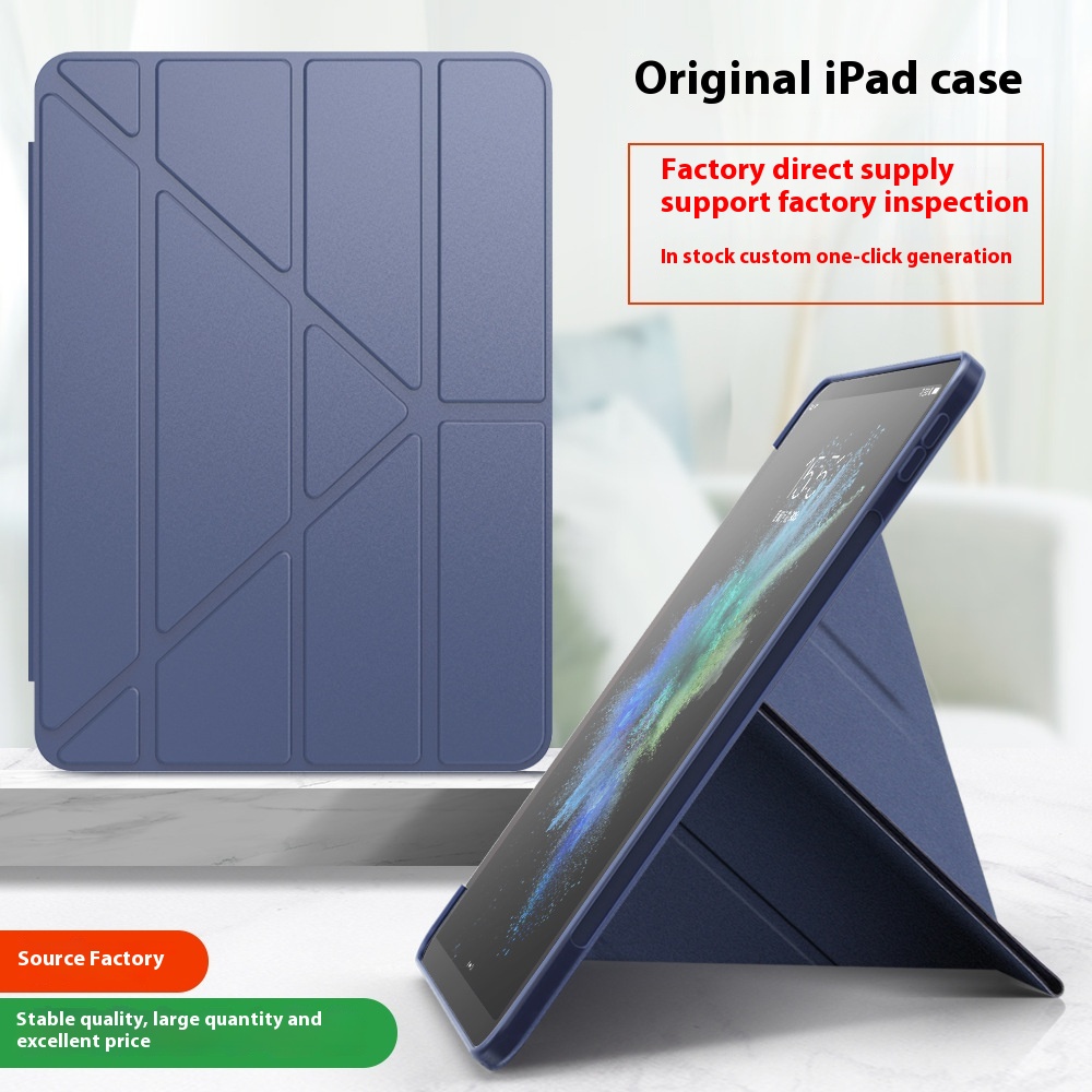 Suitable For Ipad2 Transformers Protective Cover Ipad Air2 Anti-fall Protective Cover9.7 Tablet Shell Air4 Leather Cover