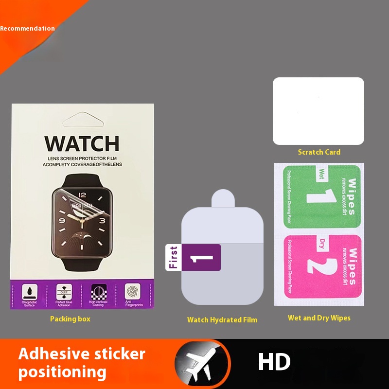 Suitable For Apple Watch Film IWatch S9 Hydrogel Film494541444038 MMFull Screen TPUFilm