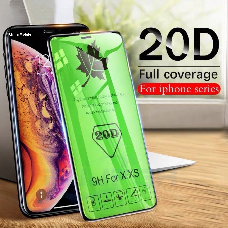 Suitable For IPhone16 Full Screen Tempered Film Apple16 PRO20 DLarge Arc Protective Film IPhone11 Mobile Phone Film