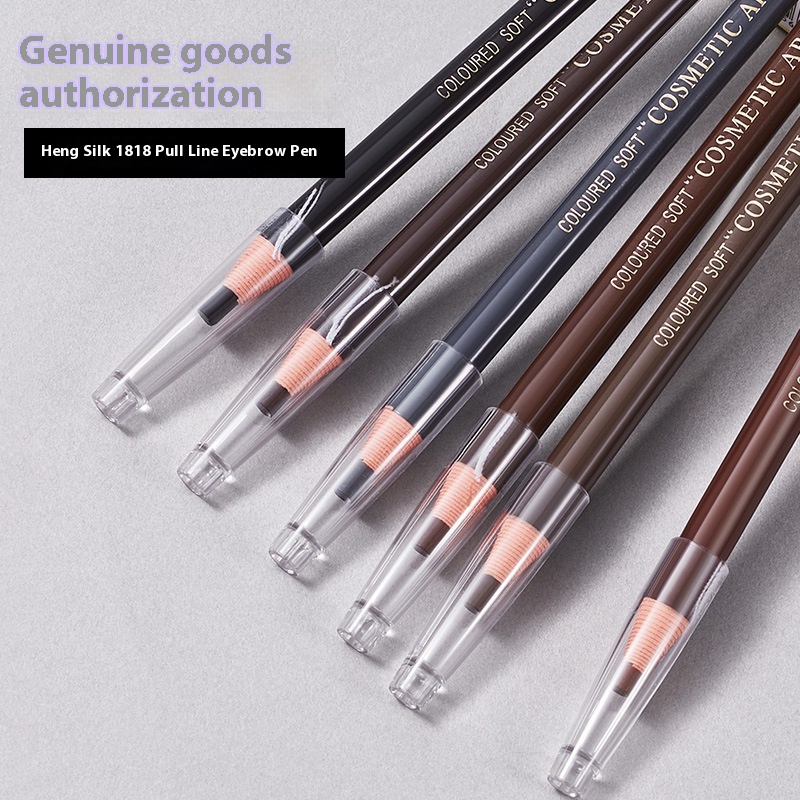 Eyebrow Pencil Waterproof Non-smudge Genuine Wooden Hard Core Eyebrow Powder Makeup