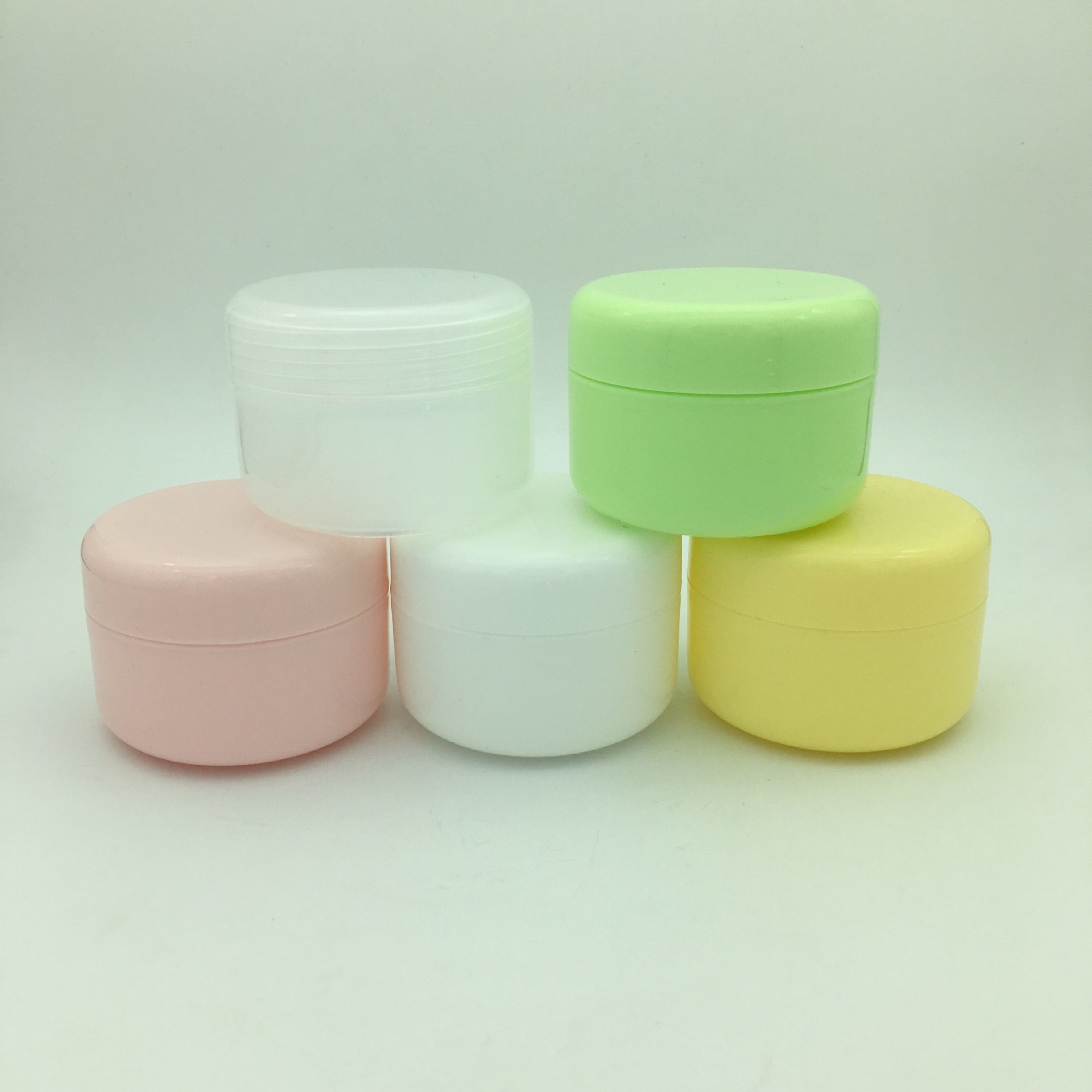 White PPCream Bottle100g Hospital Bottling Round Mask Jar100ml Massage Cream100g Box