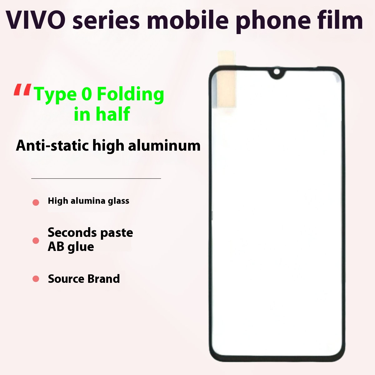 Suitable For Huawei P30 Tempered Film Mate60/nova7 Silk Screen Three Strong Enjoy60 Full Screen O-shaped Folding Mobile Phone Film