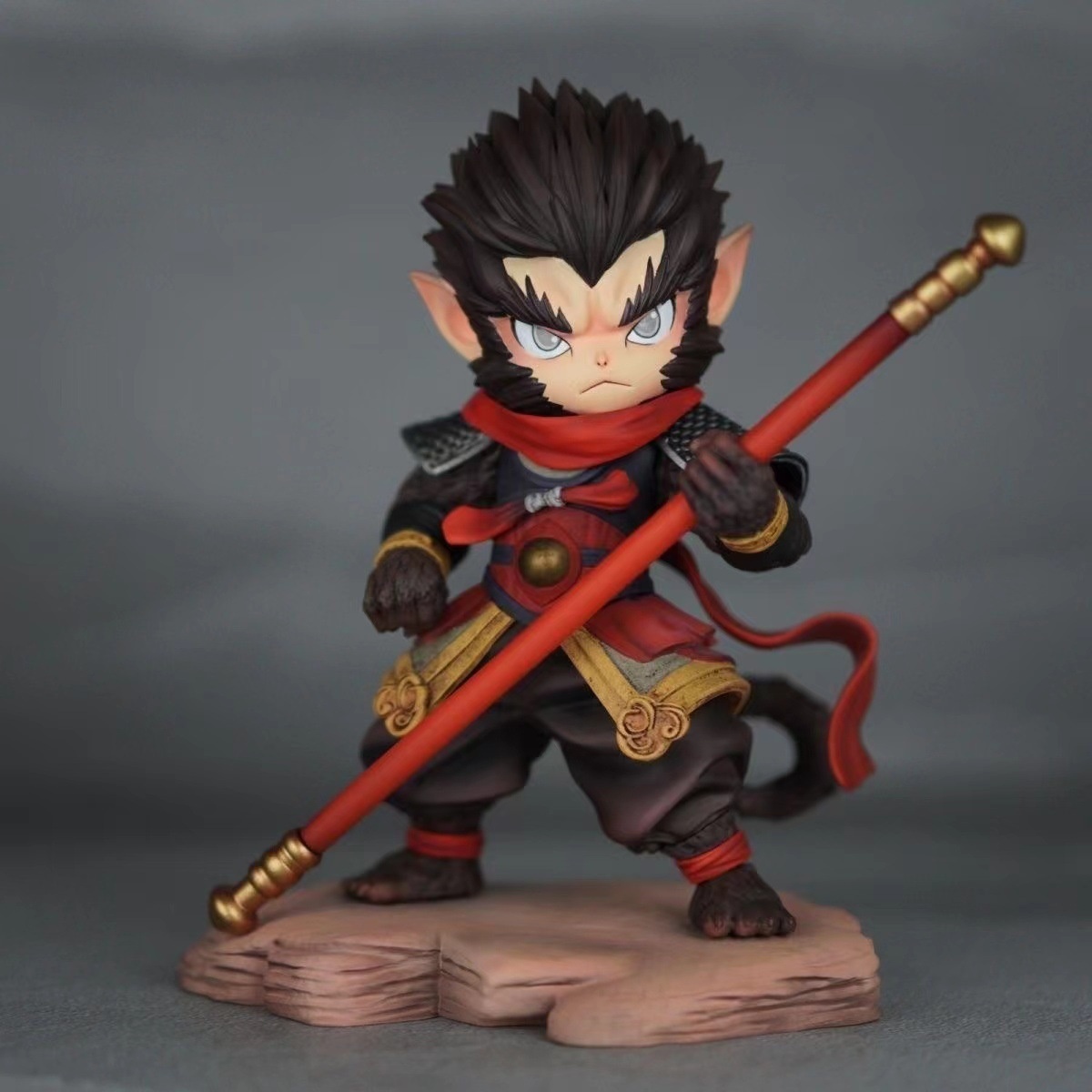 Block Myth Wukong Model Limited Editiony Toy Store High-quality Version Black Goku Hand-made Monkey King Childhood Ornaments