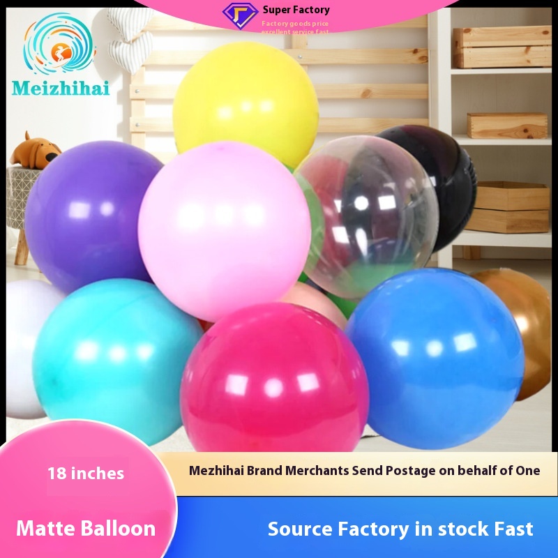 18 Inch Matte Balloon Wedding Event Birthday Party Balloon Wedding Room Decoration Set Custom Balloon