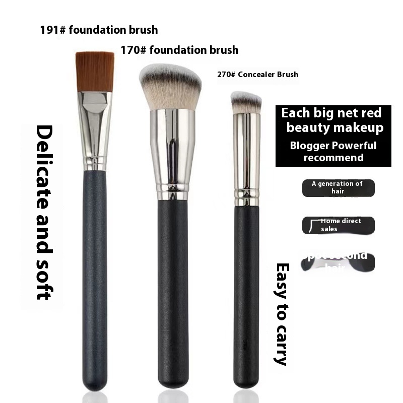 270 Concealer Brush Round Head Thumb Concealer Repair Brush Makeup Brush Beauty Tool191 Mask Foundation Brush