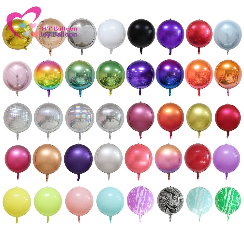 22 Inch4 DBalloon Confession Wedding Venue Layout Balloon Children's Birthday Party Kindergarten Decoration
