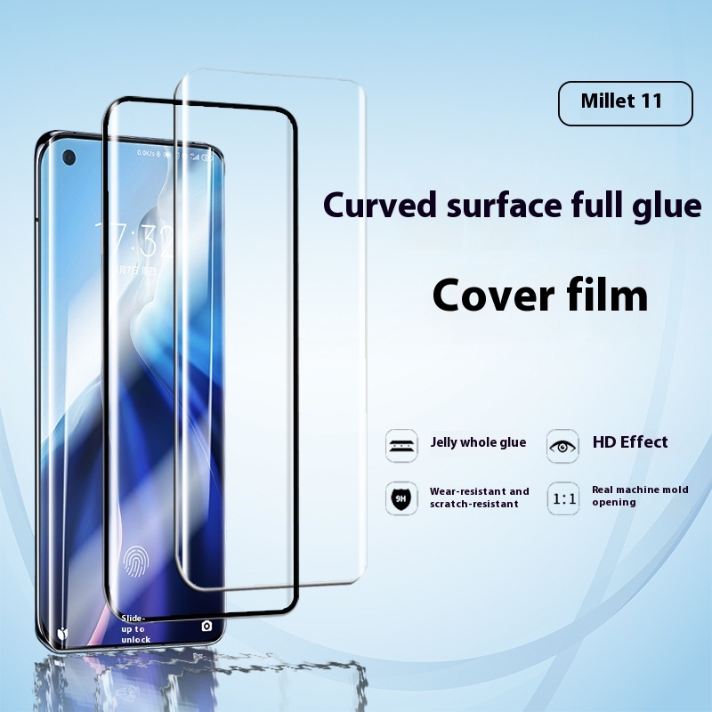 Xiaomi14 Tempered Film Suitable For11 Pro Full Film12 Fully Transparent Xiaomi10 Mobile Phone Film Xiaomi13 Tempered Film