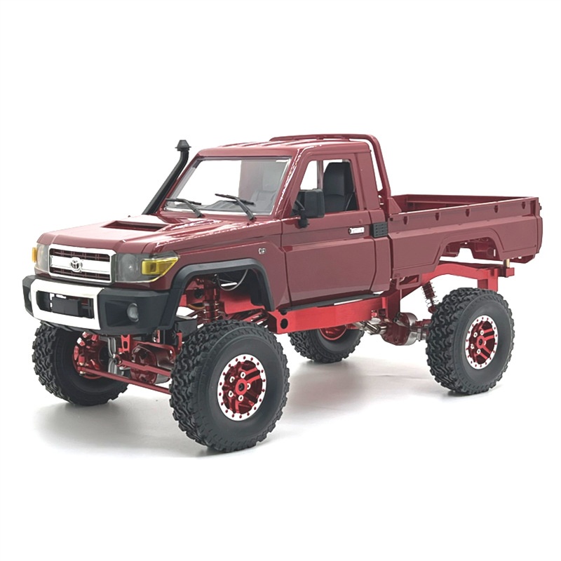 1/12 MN82 LC79 Four-wheel Drive Pickup Truck Upgraded Full Metal Chassis Remote Control Car