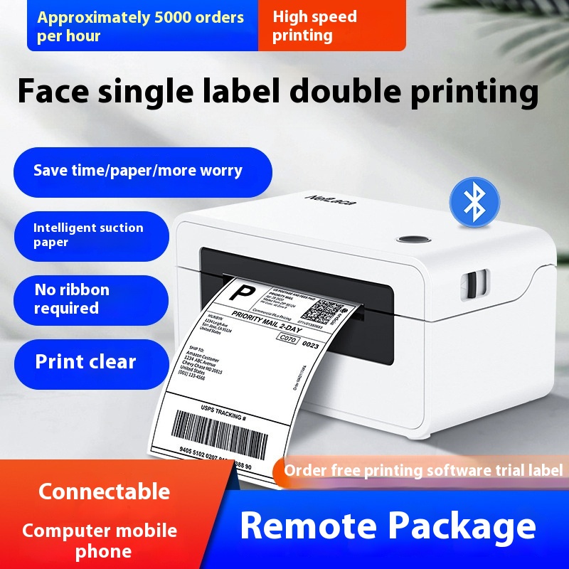 Hanyin N31/N41 Single Express Thermal Printer Barcode Self-adhesive Label Machine Electronic Single Sticker