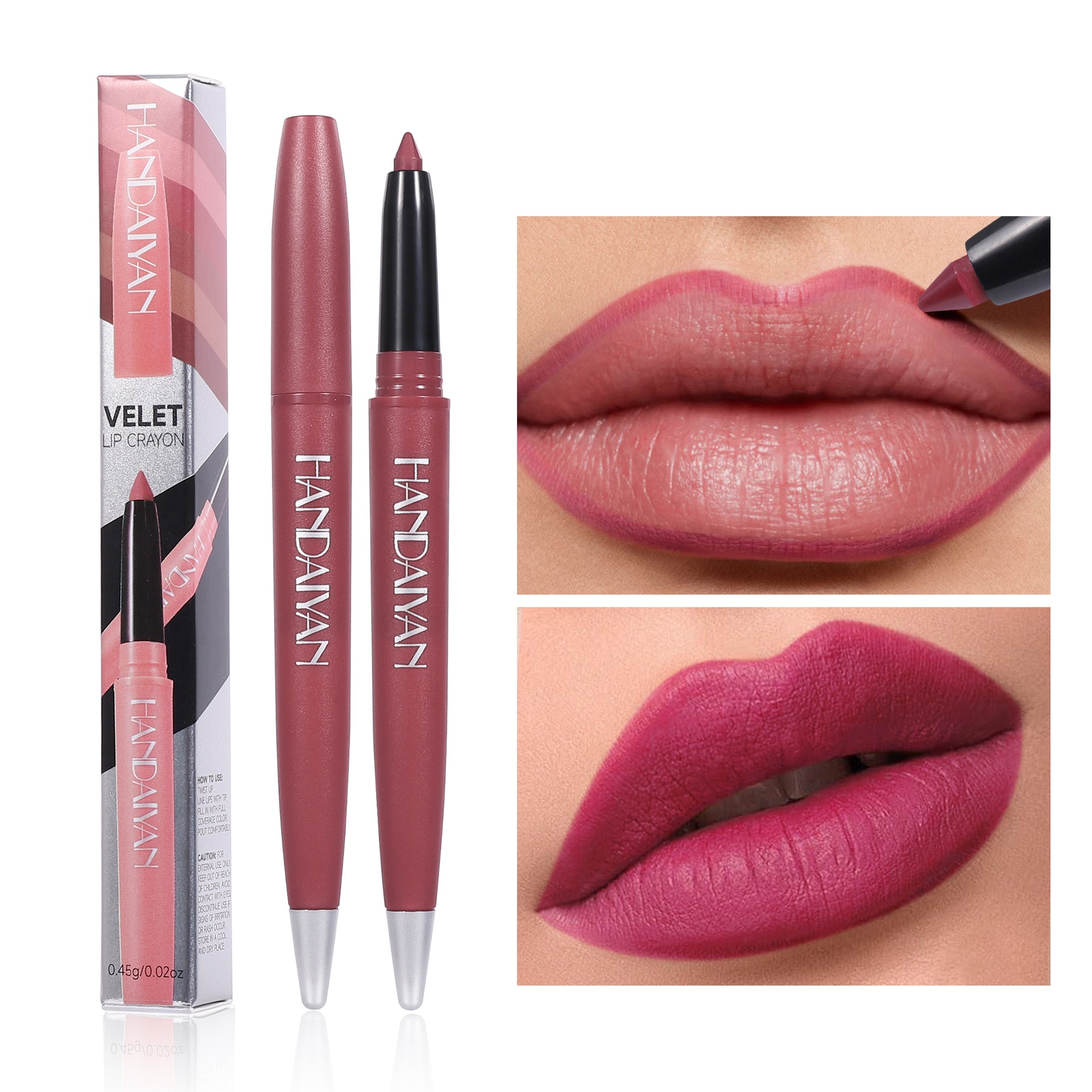 Makeup Matte Lip Liner Lipstick6 Colors Single Handaiyan Lipstick Pen Is Not Easy To Fade Lip Pencil