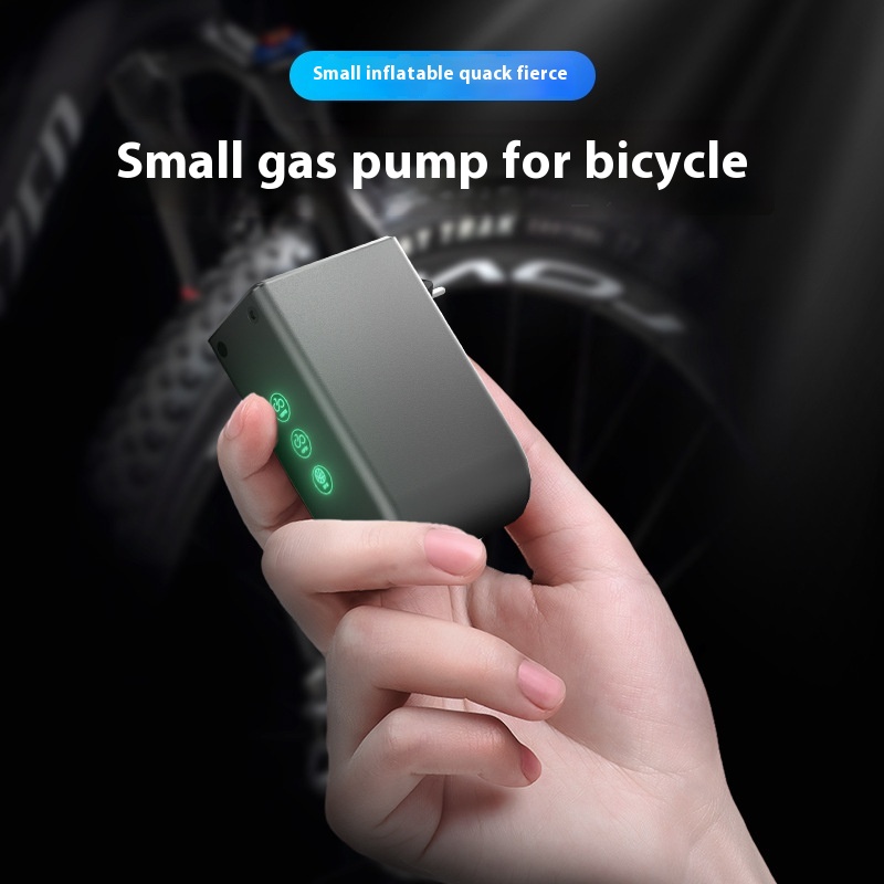 Bicycle Air Pump Portable Handheld Smart Wireless Air Pump Mini Road Bike Tire Inflator