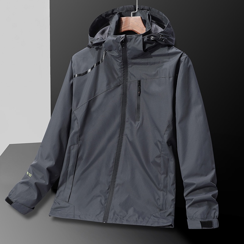Direct Outdoor Jacket Men's Sports Leisure Single Layer Windproof Waterproof Breathable Couple Jacket