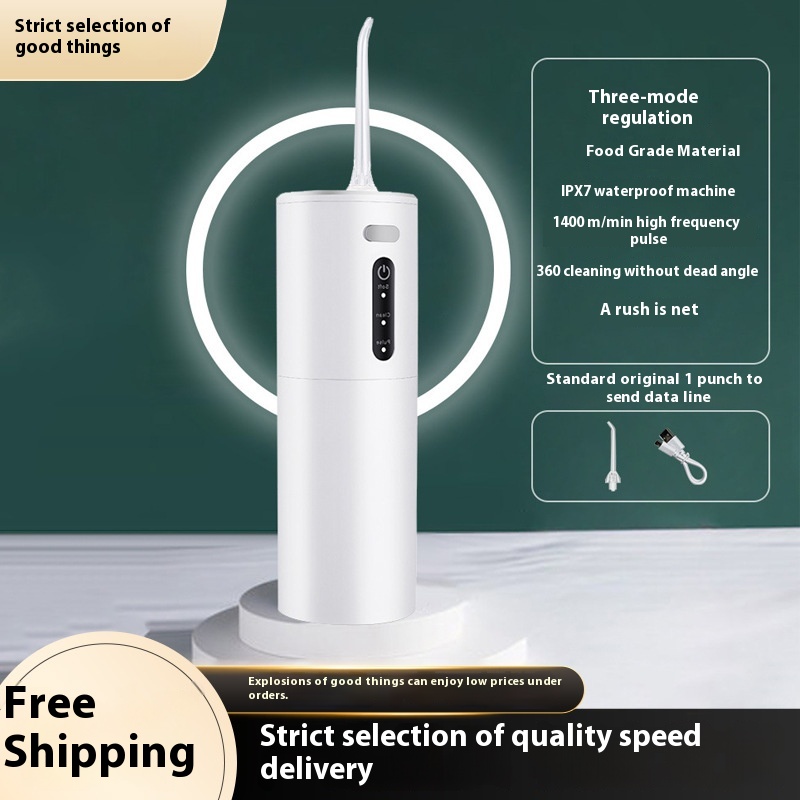 【Strictly Selected】Electric Water Flosser,Portable Handheld Water Flosser,Household Oral Cleaning,Pulse Water Flosser,