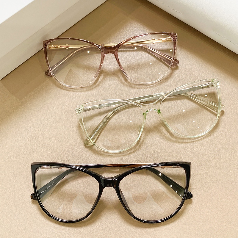 7846 European And American Retro Flat Glasses Men And Women Protective Glasses Export Model Tr7846