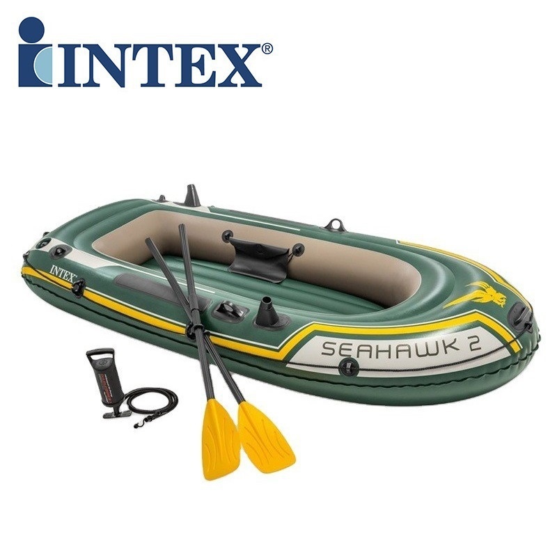 Intex68347 Seahawk Duo Boat Set Inflatable Boat Inflatable Kayak Rubber Boat Thickened Pvc Double Fishing