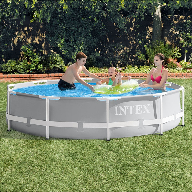 INTEX26702 Bracket Swimming Pool Thickened Children's Home Large Swimming Pool Foldable Pool Fish Pond Adult