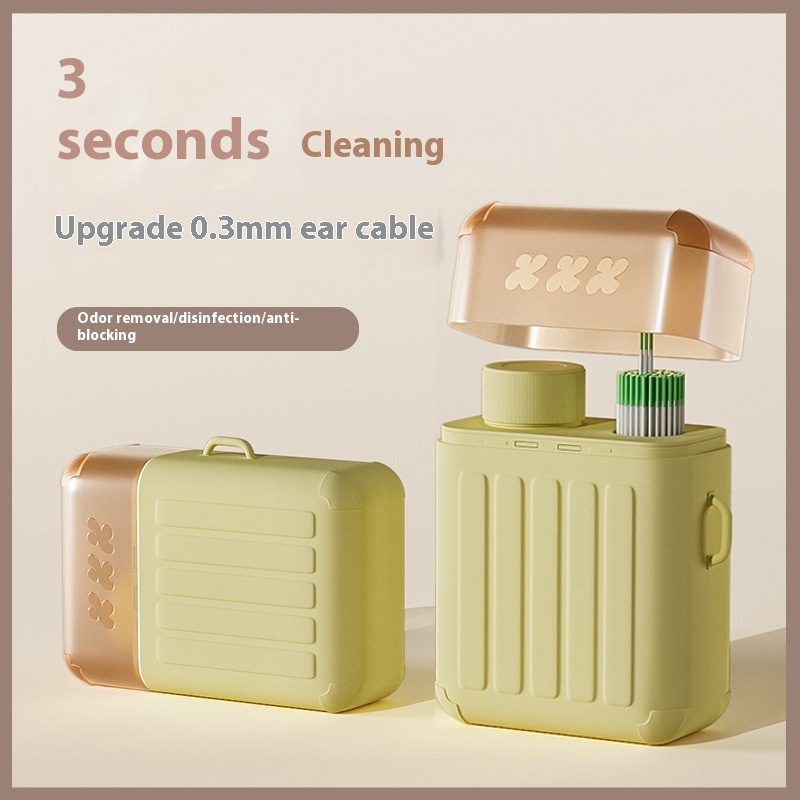 180 Ear Hole Cleaning Lines Luggage Ear Line Cleaning Anti-blocking Cleaning Deodorizing Japanese Ear Cleaning