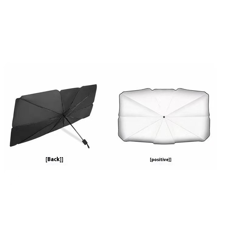 Sunshade Car Umbrella Car Front Shade Sunscreen Anti-ultraviolet Telescopic Folding Car Windowulation Board