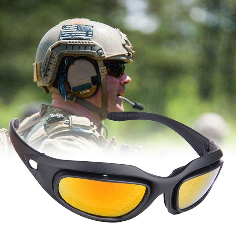 USArmy Special Forces Tactical Glasses Impact-resistant Outdoor Shooting Goggles Windproof Bulletproof Combat Sniper Glasses