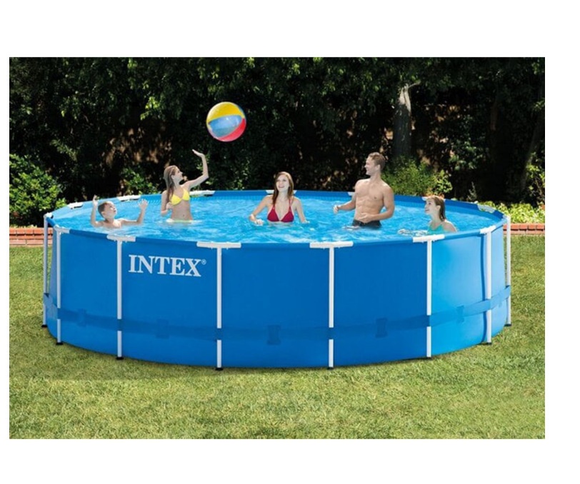 INTEX28242 Round Bracket Adult Home Outdoor Swimming Pool Children's Family Water Park Fishing Fish Pond