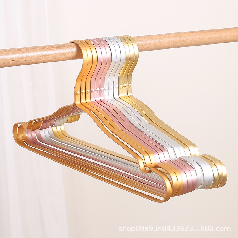 Solid Thickened Aluminum Alloy Hanger For Wet And Dry Use,Non-slip,Durable And Rust-free Aluminum Hanger