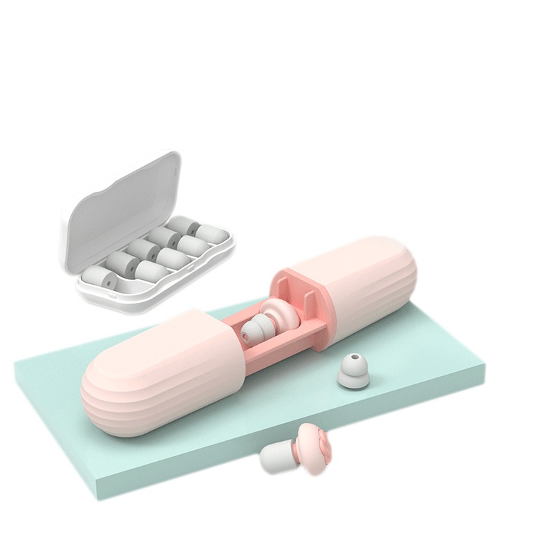 Earplugs Anti-noise Sleeping Anti-noise Study Special Artifact Super Soundulation Noise Reduction Silent Silicone Earplugs For Women
