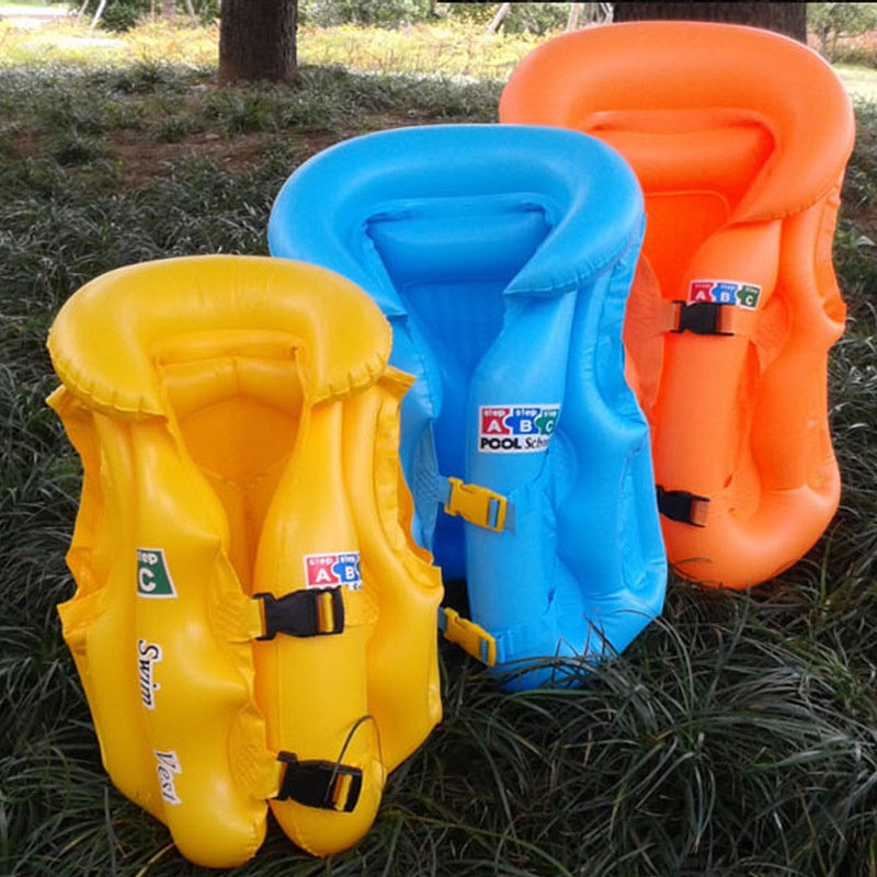 Children's Life Jacket Inflatable Swimming Life Jacket Men And Women Thickened Life Vest Rafting Safety Vest