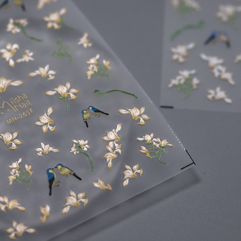 TENSORThin And Tough Three-dimensional Nail Stickers Adhesive Nail Stickers Accessories MNJoint Series