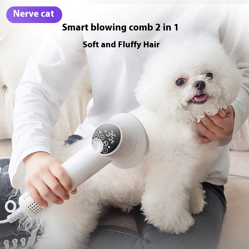Pet Hair Dryer For Dogs And Cats,Combing Hair,Bathing Teddy Bear And Small Dogs