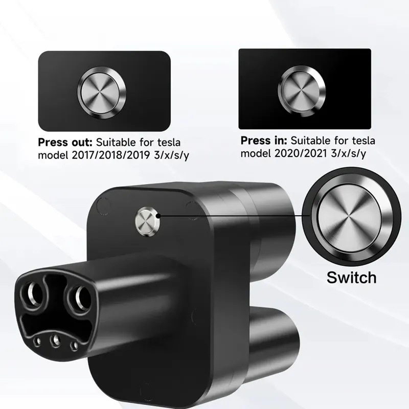 CCS2 Tesla Adapter Super Charging DCFast Charging Conversion Head TPCTaiwan American Old Tesla V2 V3