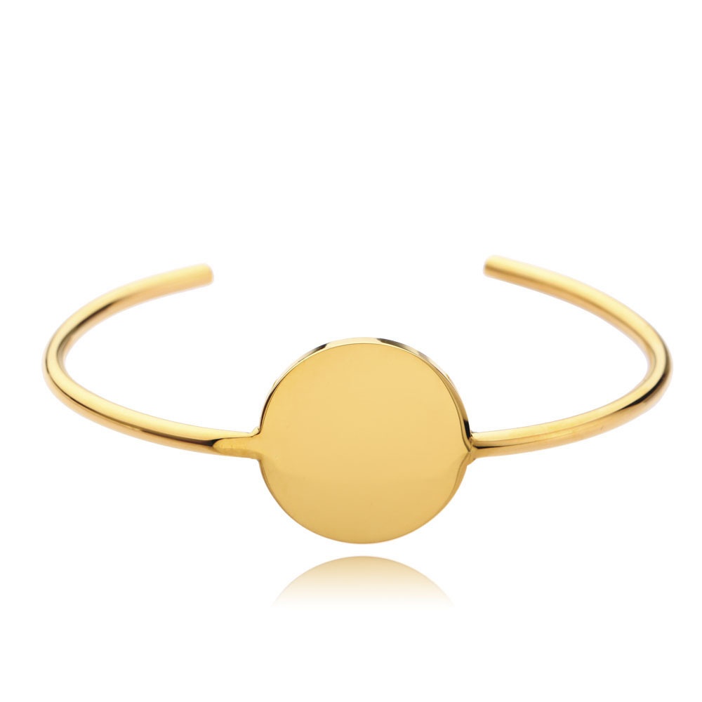 Stainless Steel Bracelet Jewelry European And American Fashion Personality Simple Retro Internet Celebrity Simple Korean Version Creative Bracelet