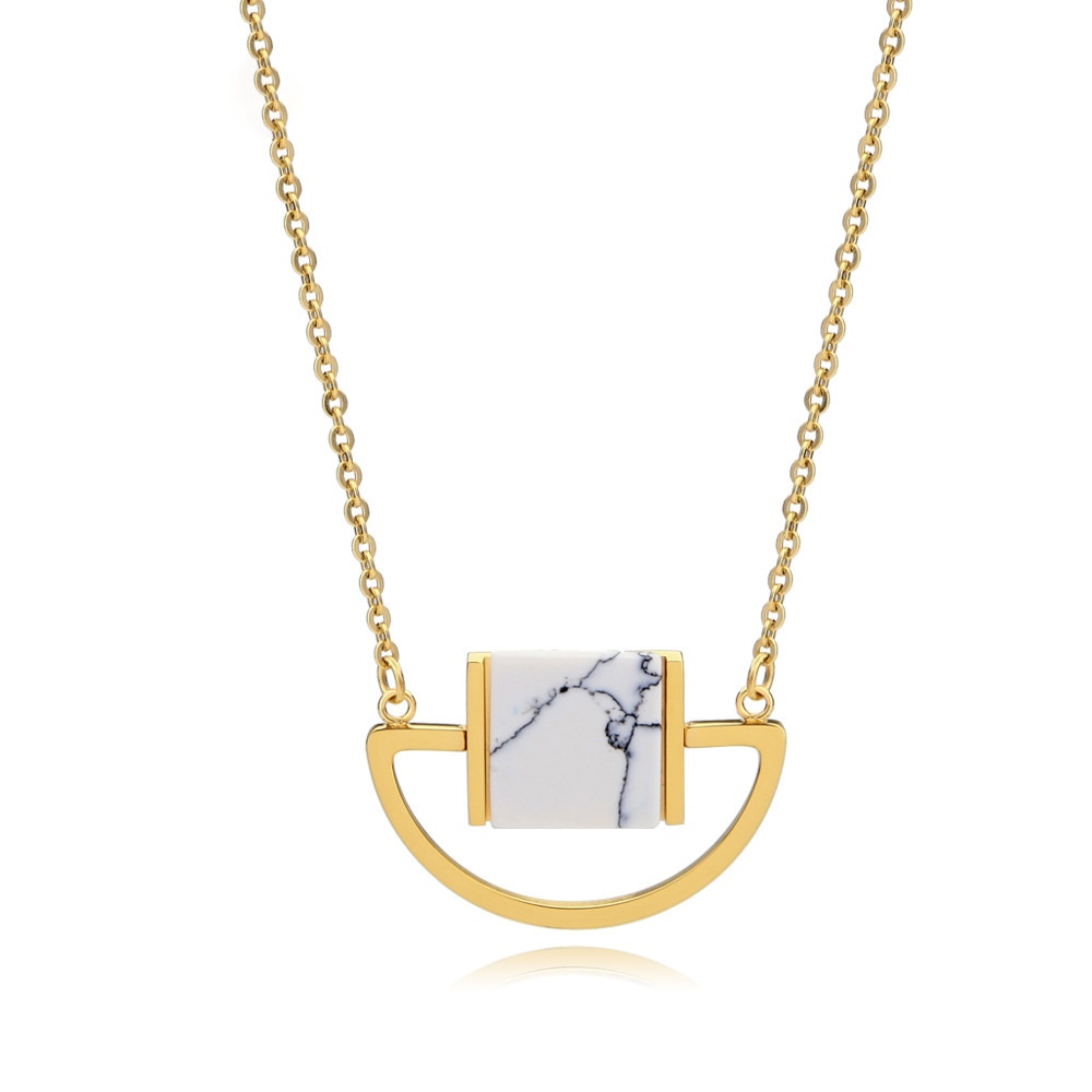 Necklaces Niche Design Jewelry,Simple Stainless Steel Pendant