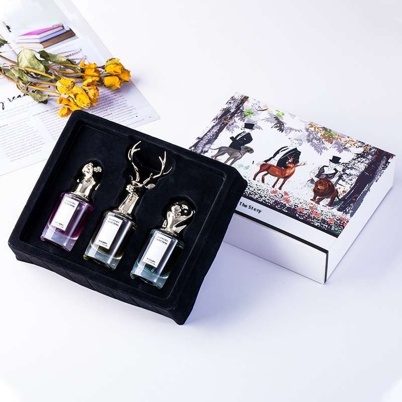 Flower Story Animal Head Perfume Set Men's And Women's Fragrance Gift Box