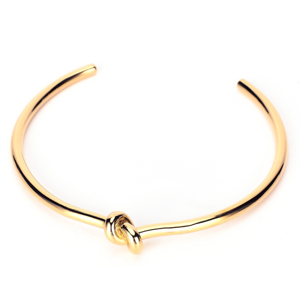 Knotted Open Collar,European And American Exaggerated Light Luxury Collar Accessories,Internet Celebrity Fashion Creative Style,Personalized Necklace