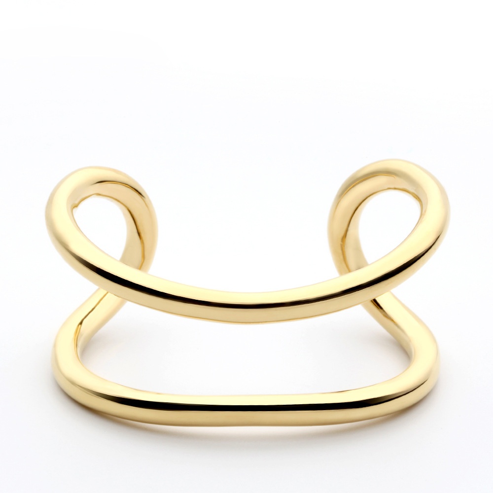 European And American Bracelet Gold Mother's Model Valentine's Day Hot-selling Jewelry Retro Irregular Open Bracelet