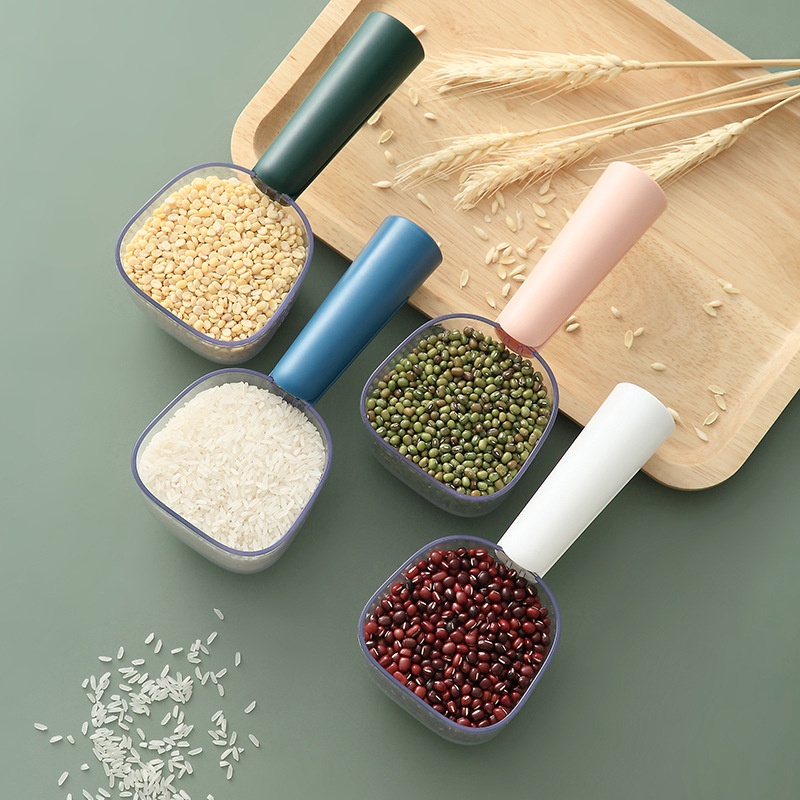 Kitchen Household Measuring Rice Spoon Multi-function Flour Gra Cup Rice Spoon Simple Large Capacity Scoop Noodle Spoon Large