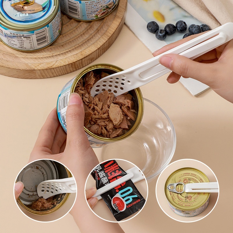 Multifunctional Canning Spoon Portable Spoon Can Opener Home Kitchen Gadgets Outdoor Tableware Wet And Dry Dual-use Spoon