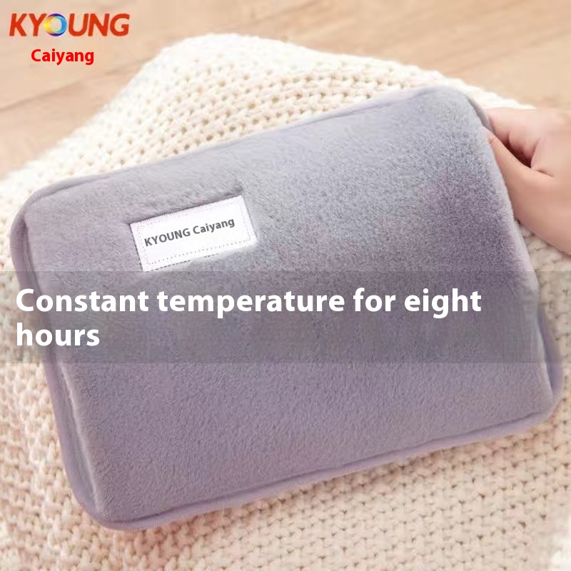Hot Water Bottle Rechargeable Explosion-proof Automatic Power Off Household Water Filling Hand Warmer Warm Baby Cute Hot Water Bag