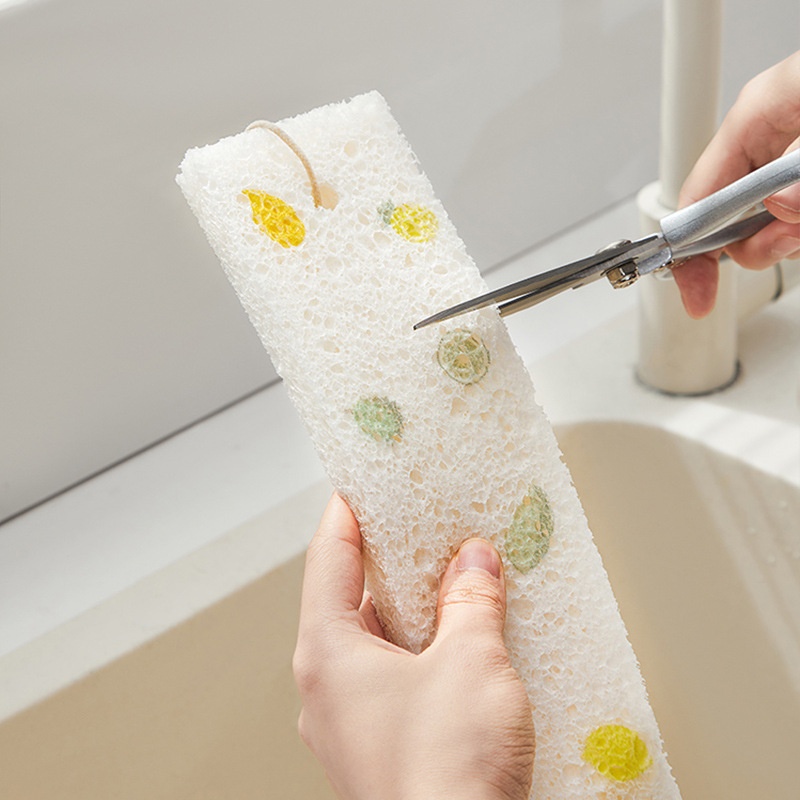 Can Be Cut Into Long Strips Of Wood Pulp Cotton For Sink,Water-absorbing Sponge Pad,Sink,Dishwashing Table,Water-absorbing Artifact,Water-blocking Sponge