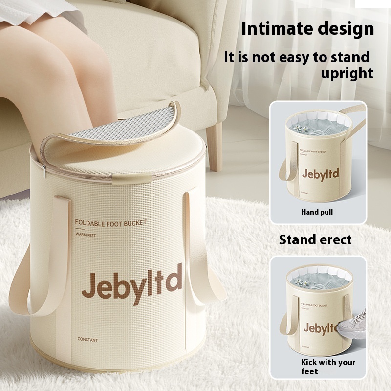 Foldable Foot Bath Bag High And Deep Over The Calf,Portable Foot Bath Artifact,Footbath,Heat Preservation Foot Bath Bucket,Constant Temperature