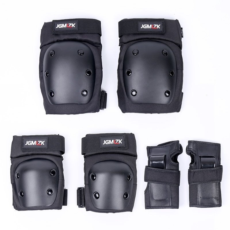 Adult And Children's Roller Skating Protective Gear Ski Knee Pads Palm Guards Elbow Pads Skating Skateboard Balance Bike Bicycle Riding Protective Gear