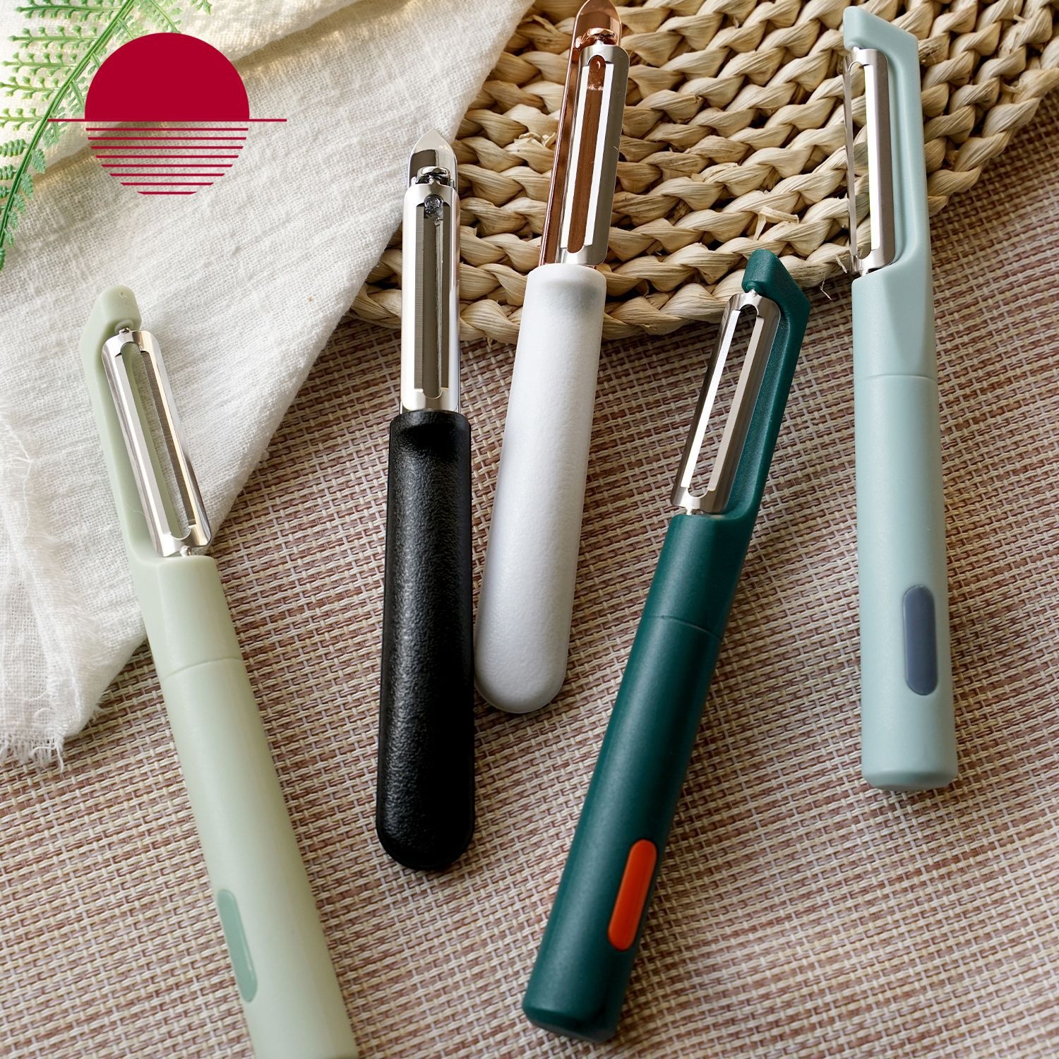 Gold-plated Stainless Steel Gold-plated Peeler Melon Peeler Vegetable And Fruit Peeler Kitchen Gadgets