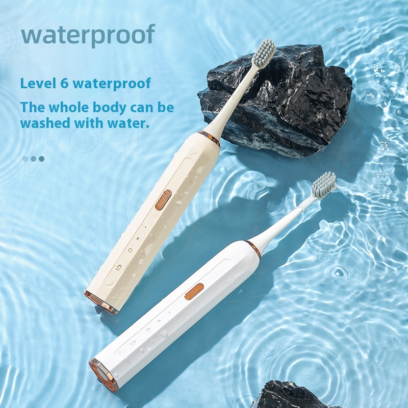 Smart Electric Toothbrush Rechargeable Adult Couple Electric Toothbrush Waterproof Soft Bristle Toothbrush One Piece Dropshipping