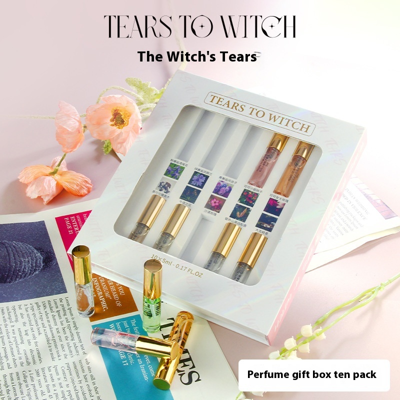 Authentic Perfume Box Sample Set Long-lasting Light Fragrance Women's Perfume Night Market Stall Vietnamese Perfume Gift Box