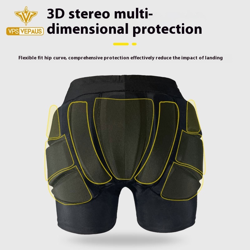 Outdoor Children's Thickened Sponge Diaper Pants Ski Shorts Roller Skating Skateboard Anti-fall Protective Gear