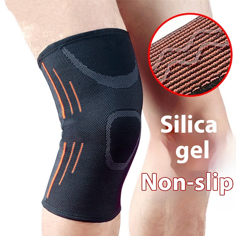 Sports Knee Pads For Running,Basketball,Mountaineering,Badminton,Cycling,Outdoor Protective Gear,Warm Silicone Non-slip/knitted Knee Pads