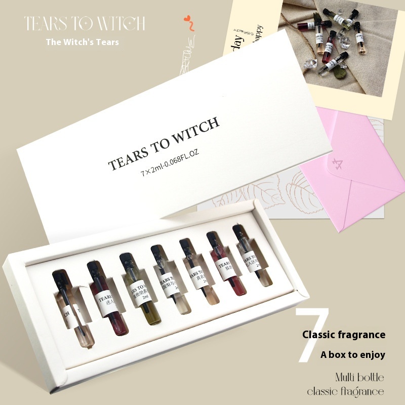 Perfume Gift Box Sample Set Ladies Genuine2ml Stall True Me Vietnamese Perfume Long-lasting Gift Night Market