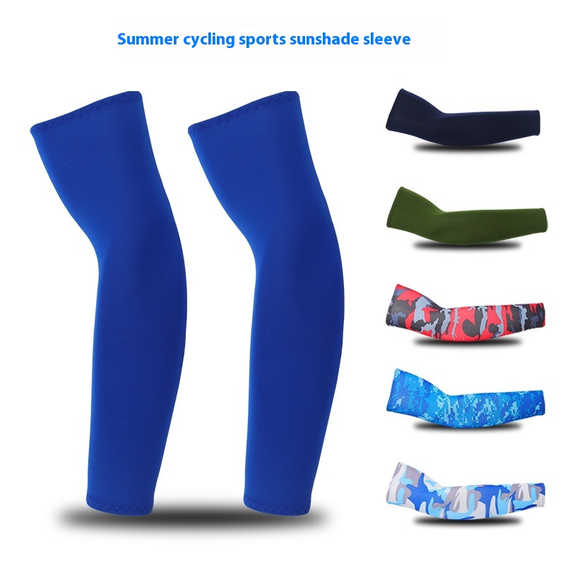 Ruidong Summer Running Men's Sun Sleeves Sports Outdoor Cycling Driving Gloves Arm Sleeves Ice Sleeves