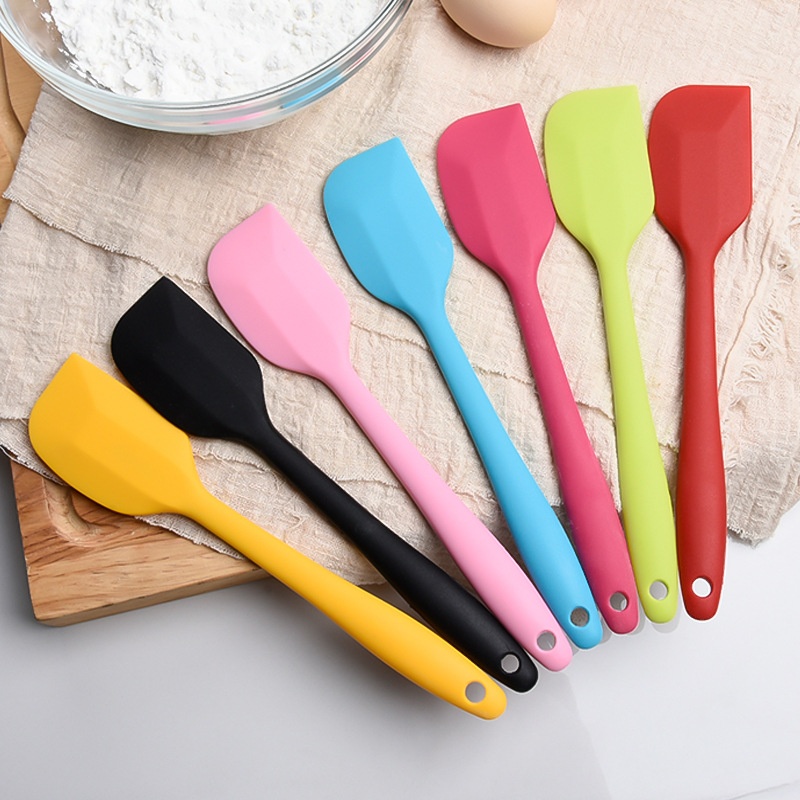 Small All-inclusive Silicone Scraper Integrated Butter Scraper Cake Cream Spatula Baking Tool